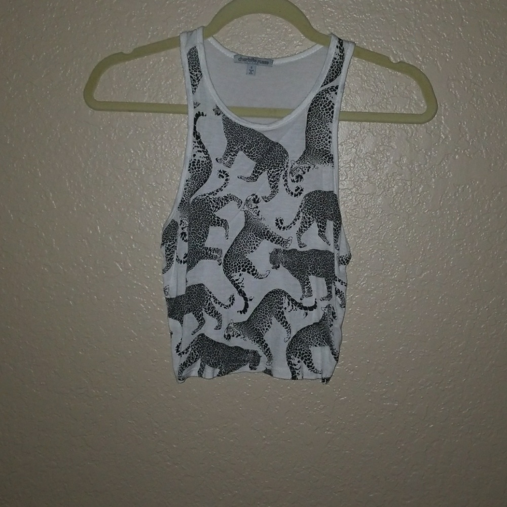 Cheetah print Crop top